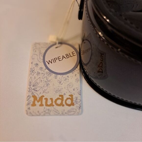 Mudd New Trendy Black Messenger Bag Crossbody Style Small Bag - Picture 8 of 9